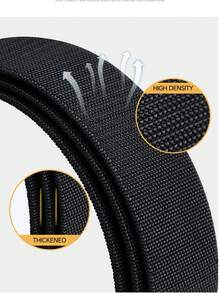 WilliamPOLO Cinturón táctico para hombres con hebilla de liberación rápida con cabeza de tigre, ancho de 1.5", ajustable para cintura de 26 a 50 pulgadas, cinturón de cinta de nilón para todas las estaciones - multicolor - Ver 5