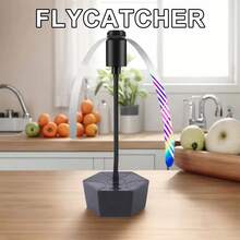 2 包桌面驱蝇风扇，便携式电池供电驱蝇风扇，室内外驱蝇风扇，带全息叶片的桌面驱蝇风扇，适用于野餐、派对、餐厅、厨房和烧烤，两种款式可供选择：可充电和电池供电（黑色） - 黑色 - 查看 14