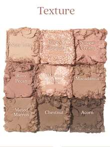 Dasique眼影盘，持久显色，易于上手，顺滑易晕染，纯素配方，无动物实验，节日必备玫瑰女孩最佳色彩魅力氛围，圣诞节送给女性的礼物，时尚女装品牌，返校季，新娘婚纱，夏季，情人节，假期，情人节 - 24 Muted Nuts - 查看 11