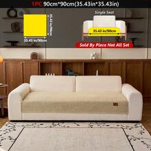 1 Tấm đệm ghế sofa thân thiện với thú cưng, thoáng khí, giống vải lanh, có nhãn chữ MD - Vỏ bọc ghế sofa hiện đại tối giản, chống trượt và có thể giặt bằng máy, dành cho ghế sofa mô-đun 1-4 chỗ ngồi, lý tưởng cho phòng khách, phòng ngủ, văn phòng, trang trí nhà cửa - Nhiều màu - Xem 21