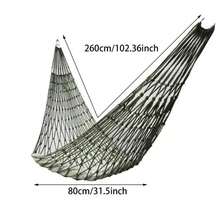 1 Packung Outdoor Reise Camping Sport Hängematte, Tragbare Outdoor Sport Camping Reise Hängematte geeignet für Reisen, Camping, Garten und Hinterhof, leicht, tragbar und einfach zu installieren