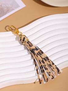 Conjunto de chaveiros com borlas | Pingentes coloridos e estampados para bolsas e chaves - Acessórios boêmios e chiques para mulheres