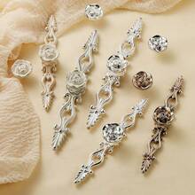 1 pezzo Pomello per mobile/cassetto in stile europeo moderno e semplice, bianco avorio, accessorio per mobili