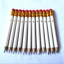 10pcs/20pcs Mini Party Favors - Pencils, White Pencils, Small White Pencils, Games, Bridal Party Pencils - Multicolor - View 5