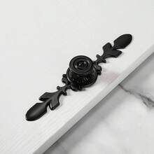 1 Stück Europäischer Stil Einzelloch Zugring Runder Schrankhgriff, geeignet für moderne minimalistische Nachttische, Kleiderschränke, Weinschränke, Schubladen, Schränke