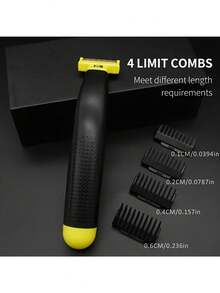 Unisex Electric Shaver, Portable Full Body Trimmer With USB Rechargeable T-Blade, Removes Facial Hair, Armpit Hair, Leg Hair, Chest Hair