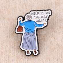 Enamel Pin Lapel Pins Badges On Backpack Women's Brooch Clothes Gift Jewelry Fashion Accessories - Black - View 3