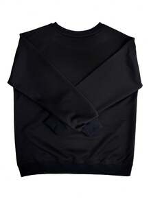 Christmas Outfit Women Merry Three Kings Day Pattern Printed Sweatshirt - Suitable For Autumn And Winter Season Casual Long Sleeve Round Neck Sweatshirt - Machine Washable Polyester Fiber - Plus Size Women's Clothing - Christian Holiday Gift Loose And Comfortable Christmas Outfit Women - màu đen - Xem 4