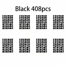 816pcs/Pack, 16pcs/Pack, 408pcs/Pack, 8pcs/Pack, 51pcs/Pack Star Stickers, Pentagram Stickers, Heart Stickers, Face Decorative Stickers, Photo Makeup Stickers, Party Decorative Stickers For Halloween, Christmas, Festivals, Events, Economic And Practical, Stockpiling Goods, Cosmetic Tools, Cheap Goods, Women's Gifts, Christmas Gifts