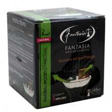 Charcoal For Hookah Shisha AirFlow Design  WOOD Charcoal 45Piece Box
