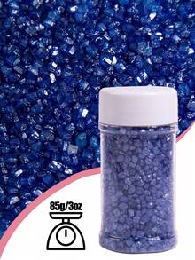 85g/3oz Multicolored Large And Small Crystals. Cake Decorating Sprinkles. Sparkling Crystals For Baking Cupcakes, Donuts, And Ice Cream Decorations. Dessert Decorations For Christmas, Halloween, Weddings, And Birthdays.For Decoration Only - Multicolor - View 9
