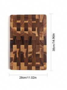 1pc/3pcs Acacia Wood Cutting Board, Wooden Chopping Board, Double-Sided Multi-Size Rectangular Wooden Tray Cutting Board For Kitchen - Acacia - View 11