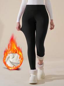 Single Piece Packaging  Tropical    Basics    Tights  Winter - 黑色 - 查看 3