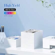 Cartucho de Tinta de Mayor Capacidad para 664XL Repuesto para HP 664 664XL 664 XL Tinta Compatible con HP DeskJet Ink Advantage 1115 3635 3636 3775 3835 3838 4675 5275 (1 Negro 1 Color) - cartuchos de tinta 245 y 246 - Ver 6