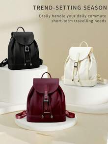 女士背包休闲背包旅行背包笔记本电脑背包书包大容量尼龙防水带多个口袋和防盗口袋可容纳 15.6 英寸笔记本电脑适合旅行工作假期购物适合男孩女孩学生男士礼物送给女性的礼物 - 彩色 - 查看 1