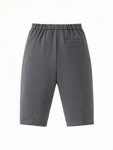 mini bala 儿童弹力针织裤，耐用舒适，柔软弹力，日常穿搭长裤