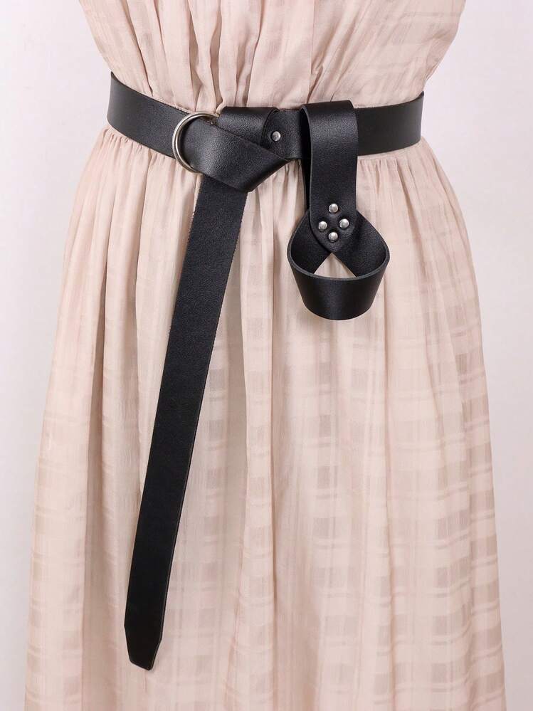 2件套中世纪复古腰带、骑士剑鞘、海盗剑套，适用于文艺复兴时期、维京时代、集市、角色扮演游戏、万圣节服装 - E - 查看 18