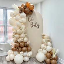 25/40/50pcs Champagne Gold Balloon Set, 10inch Latex Balloons For Birthday, Wedding, Graduation, Anniversary, New Year Party Decorations - Multicolor - View 6