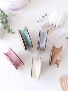 10码4厘米/圣诞装饰丝带，圣诞礼品包装丝带，金色鱼尾纱丝带，雪纱，波浪纱头饰，蝴蝶结装饰，适用于花束，花环，婚礼，生日派对，圣诞节和万圣节礼品包装，头饰，服装装饰