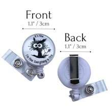 8pc Funny [Badge] [Reel] Retractable For [Nurse]S Medical And Nursing Cute Cool ID Tag Card Holder Clips For Office Work Doctor Student For Men And Women Lanyard Supplies Accessories B - B - 查看 2