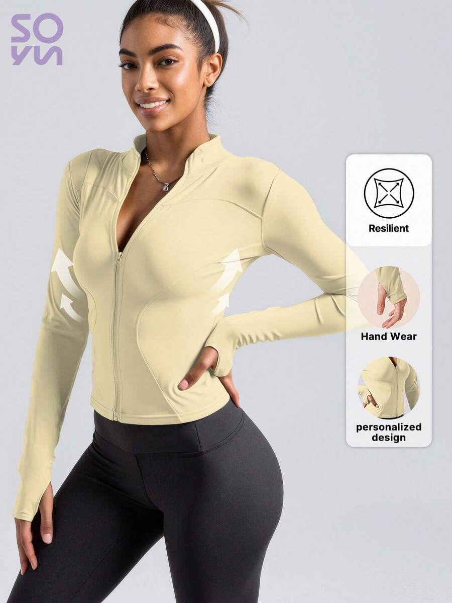 Áo khoác thể thao nữ, thích hợp cho các hoạt động ngoài trời, du lịch, mặc thường ngày, dự tiệc, công sở và phòng tập thể dục mùa xuân.