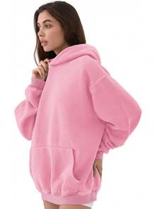 Mens Women Oversized Acid Wash Hoodie Unisex Heavyweight Vintage Fleece Sweatshirt & Hoodies For Men Couple 2025halloween - Màu xanh hải quân - Xem 9