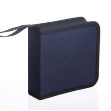 Custodia CD resistente all'usura, nuovo set da 40 custodie per CD/DVD in Oxford, copertina portadischi durevole e portatile