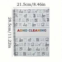 36-Page ADD Cleaning Planner A Comprehensive Home Maintenance Organization Checklist Covering Daily, Periodic, Monthly, And Yearly Tasks, Including A Chore Schedule, Quick Cleaning Tips, Seasonal Care, And Detailed Checklists On Durable Paper.