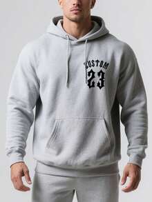 Customized Personalized Men's Hooded Sweatshirt. With Multiple Text Options Available. Just Upload The Picture And You'll Get It. A And Fashionable Choice. Make A One-Of-A-Kind Personalized Hooded Sweatshirt. This Is A Gift For Yourself And Also A Great Choice For Your Friends.