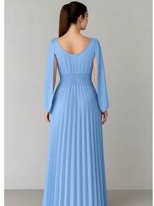Women Dresses - 藍色 - 查看 2