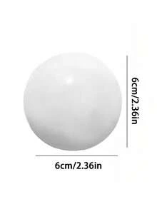 1pc Handmade Mochi Stress Relief Toy, Soft Glutinous Rice Paste, Squeeze To Relieve Stress, Thin Ice Skin, Pliable Mochi Texture, Ideal Gift For Office, Party, April Fool's Day (No Needles)