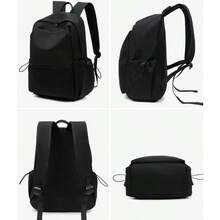 Lightweight Multi-Compartment Backpack For High School Students, Large Capacity Travel Backpack, High Value Multi-Purpose Backpack For Men And Women - Black - View 7