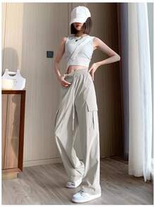 Women Pants - Beis - Ver 2
