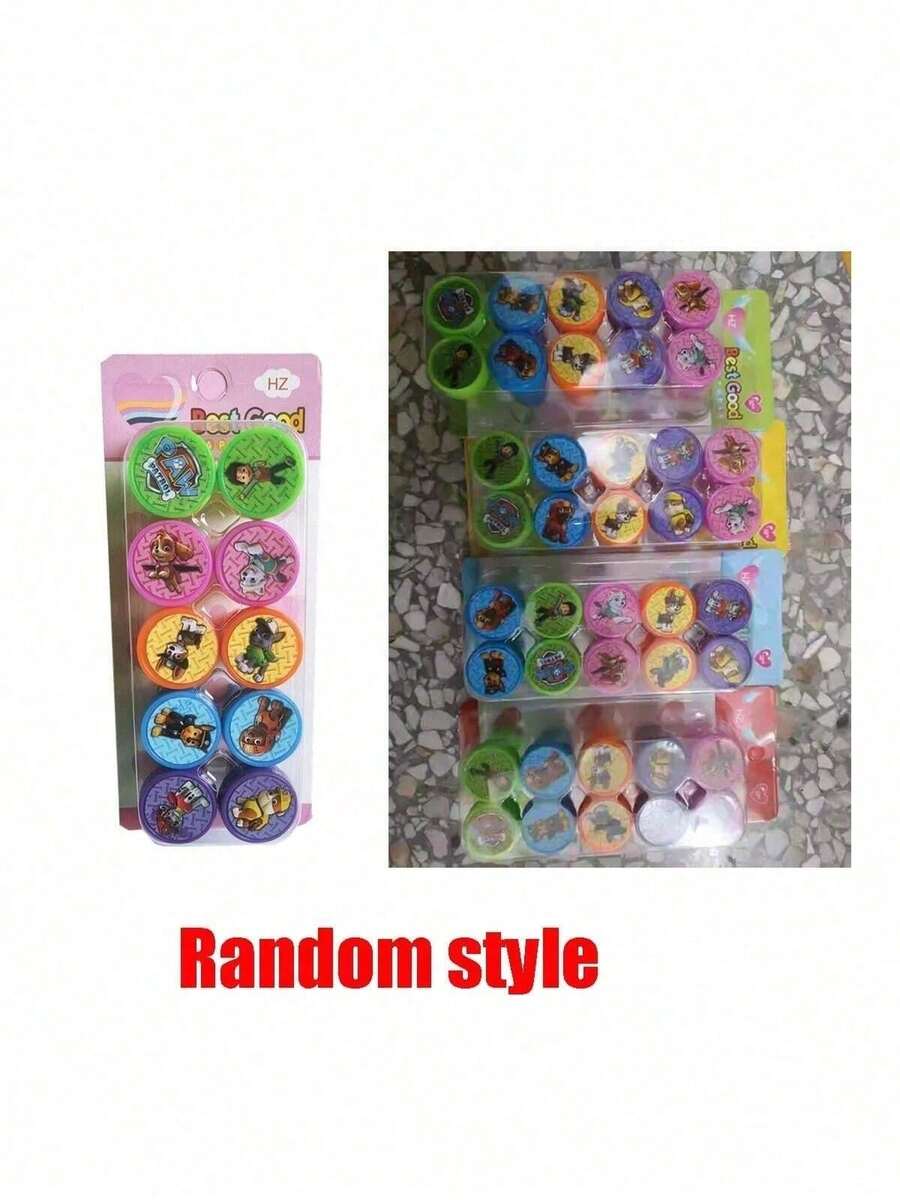 Paw Patrol Set Of 10 Paw Patrol Stamps Classroom Rewards Teacher Stamps - Great For Birthday Party Favors
