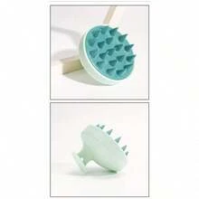 Silicone Bath Brush For Adults And Babies, Soft Massage Shampoo Brush, Odorless, Formaldehyde Free, Battery Free, With Ideal Christmas Gift Back To School