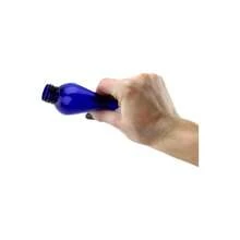 8oz Cobalt Blue Plastic PET Spray Bottles Fine Mist Atomizers 6 - Pack Home Cleaning, Aromatherapy, Beauty Care