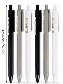 3pcs Mechanical Pencils: Get 0.5 & 0.7mm Pencils In Random Colors - Perfect For Students!