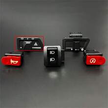 Head Light Horn Turn Signal Hazard Starter Button Toggle Switch For WAVE 125 WAVE 110 WAVE110 W125 W110 For Suzuki Smash 115 110 / Suzuki Spin 125 SGP For Dio 2 3 Japan Specs