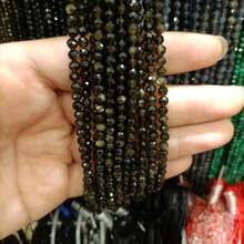 1 Strand Of Faceted Natural Ruby Loose Beads, Used For Jewelry Making, DIY Personalized And Fashionable Bracelets, Necklaces, Keychains, And As Jewelry And Accessory Components.