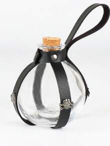 1 Bộ bình đựng thuốc bằng da PU mềm có nút bần kiểu Trung cổ, túi đeo hông/túi đeo vai kiểu giả tưởng, bình đựng thuốc ma thuật kiểu phù thủy thời Phục Hưng, phụ kiện trang phục Halloween phong cách Punk, trò chơi nhập vai LARP chợ Viking. - E - Xem 14