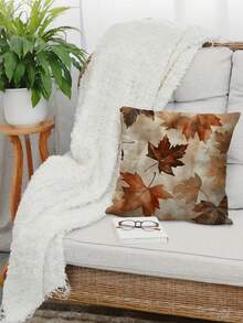 1/2/4 szt. poszewki na poduszki z motywem jesiennym, jesienne liście, stare marzenie: poduszka w kolorze vintage, skrywająca jesienne historie, odpowiednia do dekoracji nocnej, hoteli, pensjonatów, sof, poszewek na poduszki, miękkich poduszek, balkonów ogrodowych