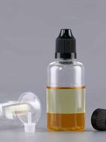 纖細滴管瓶 5ml/10ml/20ml/30ml/50ml 空可擠壓眼藥水瓶 PET 可擠壓液體滴管瓶蓋，適合返校與旅行，便攜輕巧旅行配件 - 彩色 - 查看 6