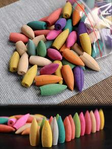 118/300个天然倒流香锥 - 多种香味，适用于冥想和瑜伽 - 非常适合瀑布式香炉，可用于房屋净化、冥想、瑜伽、清除负能量以及清洁家居或办公室 - 多樣化香型 - 查看 8