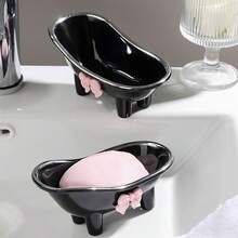 Khay đựng xà phòng bồn tắm - Giá đựng xà phòng dễ thương và sáng tạo, phụ kiện phòng tắm, thiết kế tiết kiệm không gian, giữ cho mặt bàn phòng tắm gọn gàng, trang trí nhà cửa, vật dụng cần thiết cho mùa hè. - Nhiều màu - Xem 8