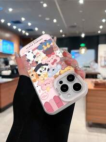 Bonita funda para móvil con temática de fiesta de animales, decorada con adorables animales y un divertido diseño de niña. Es compatible con iPhone 17, iPhone 16, iPhone 16 Pro Max, iPhone 15, iPhone 15 Pro Max, iPhone 14, iPhone 13, iPhone 12 y iPhone 11 Pro. Está hecha de TPU y ofrece protección a prueba de golpes. Perfecta para familiares, amigos, niños, cumpleaños, primavera, vacaciones, novios, novias y San Valentín.