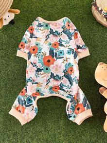 Cute Pet Pajamas Suitable For Small To Medium Dogs And Cats - Soft, Breathable, Durable Sleepwear With Fun Cartoon Designs - 4-Season Comfortable , All-Season Pet Clothing | Pullover Pet Jumpsuit | Durable Pet Clothes, Dog Pajamas,Christmas,Christmas Decorations