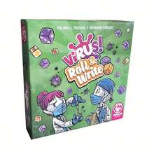 1pc Virus! Card Game - Strategic Family And Adult Party Game, Fun And Competitive, Paper Material, Board Game Style Cards, Suitable For Ages 18+ - Multicolor - View 9