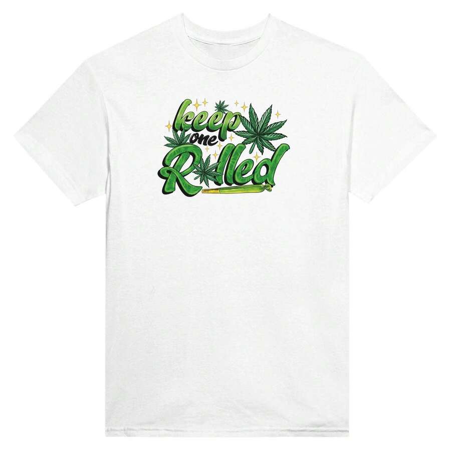 Camiseta enrollada de 100% algodón Blunt Keep One - Blanco - Ver 1