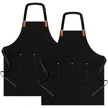 Aprons - Black + Black - View 1