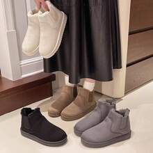 Women Ankle Boots & Booties - Khaki - View 3